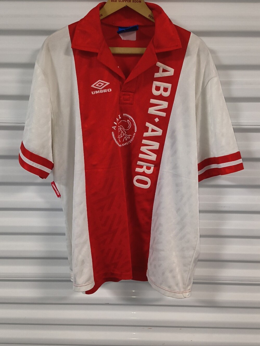 Vtg 1993-1994 Umbro Ajax Home Football Soccer Men's Jersey XL